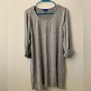 Apt. 9 Gray Midi Dress